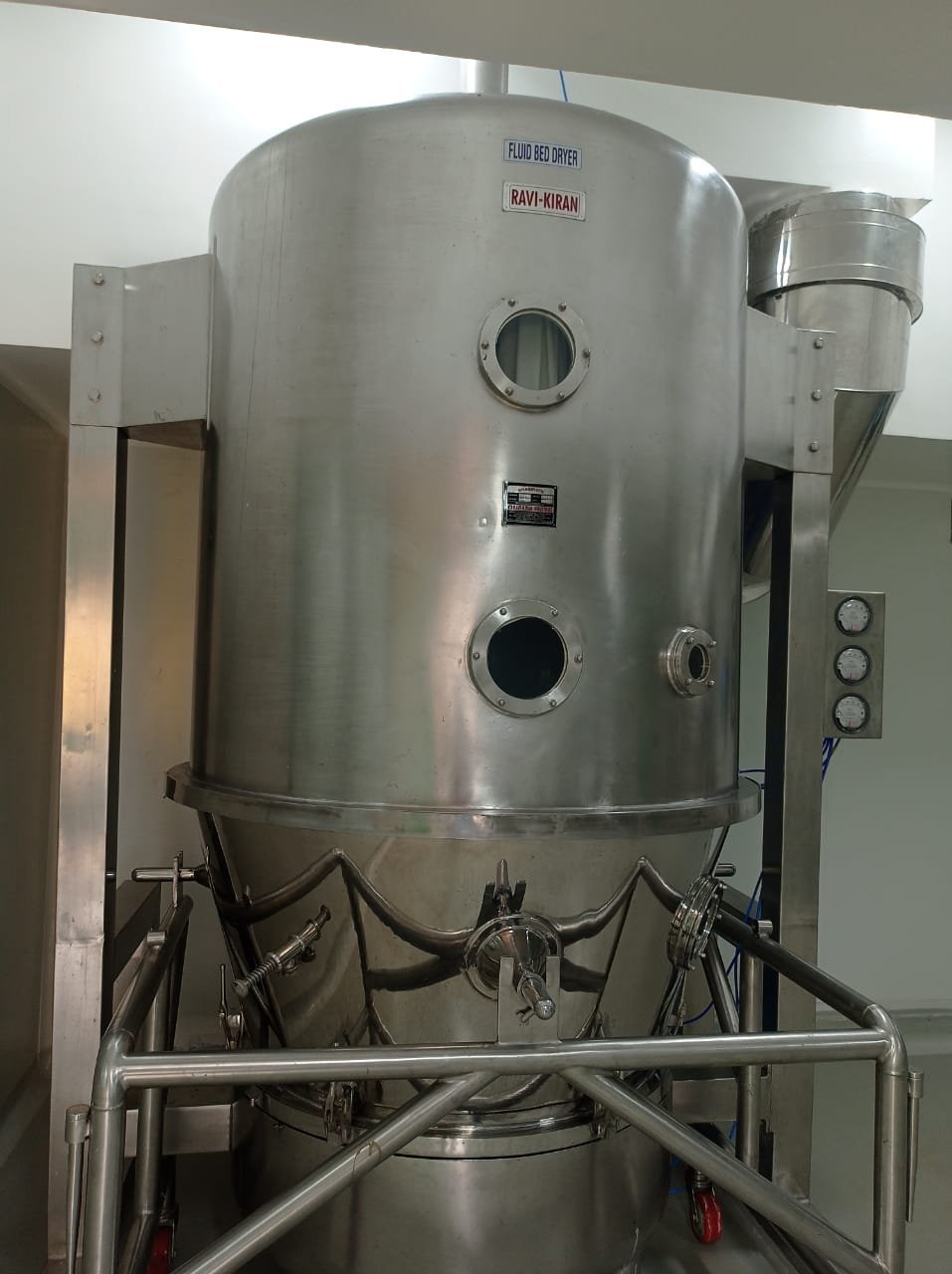 High-quality Fluid Bed Dryer Machine for industrial and pharmaceutical drying processes