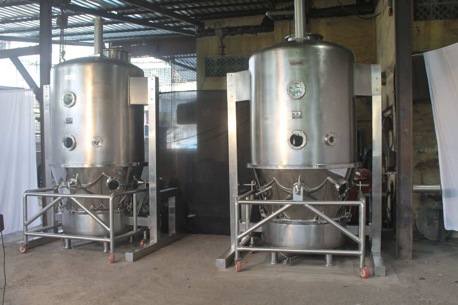 Efficient Fluid Bed Dryer for uniform drying in industrial and pharmaceutical applications